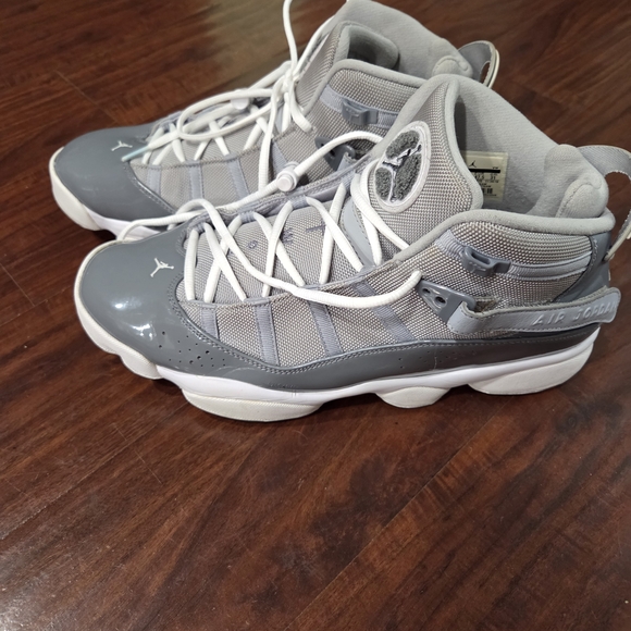 jordan 6 rings grey mens